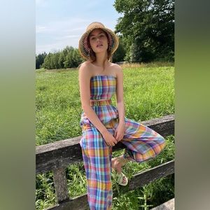 Free People Ticket to Paradise Set- Pink combo